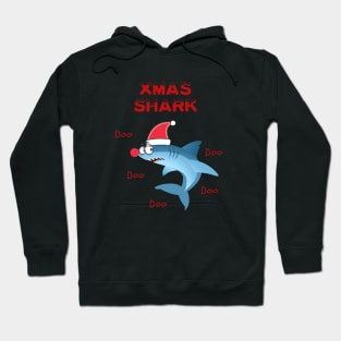 Christmas Shark Hoodie